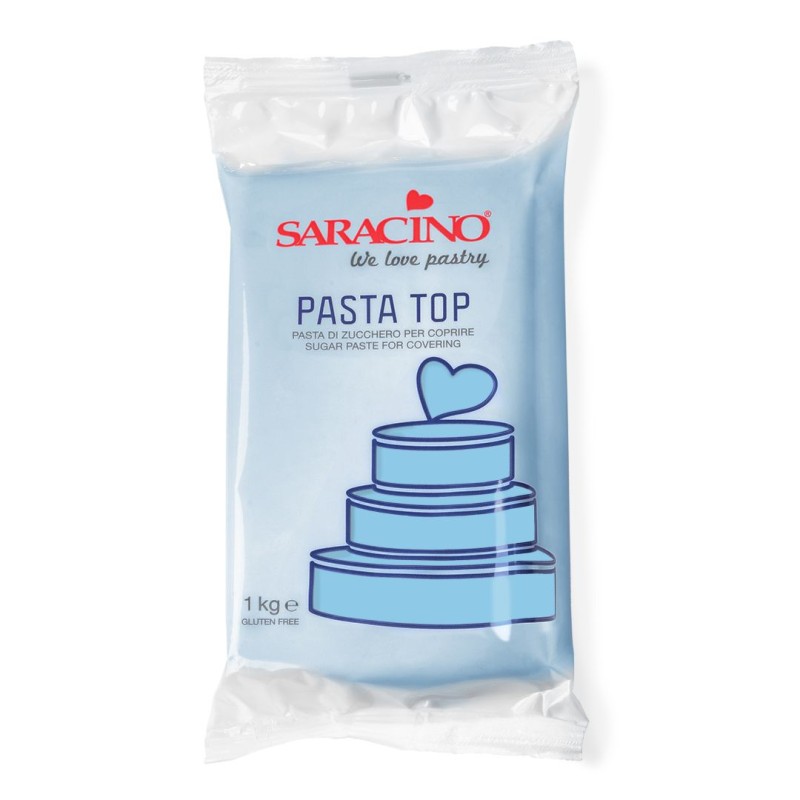 Pasta top celeste